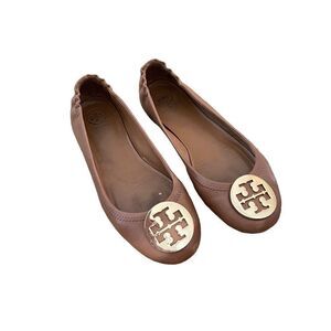 British tan Tory Burch flats size 7.5